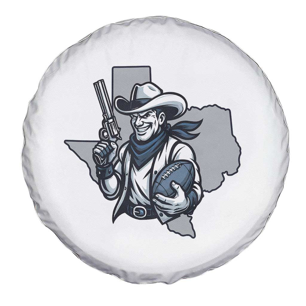 Funny Texas Cowboy Spare Tire Cover Football Lover Gift - Wonder Print Shop