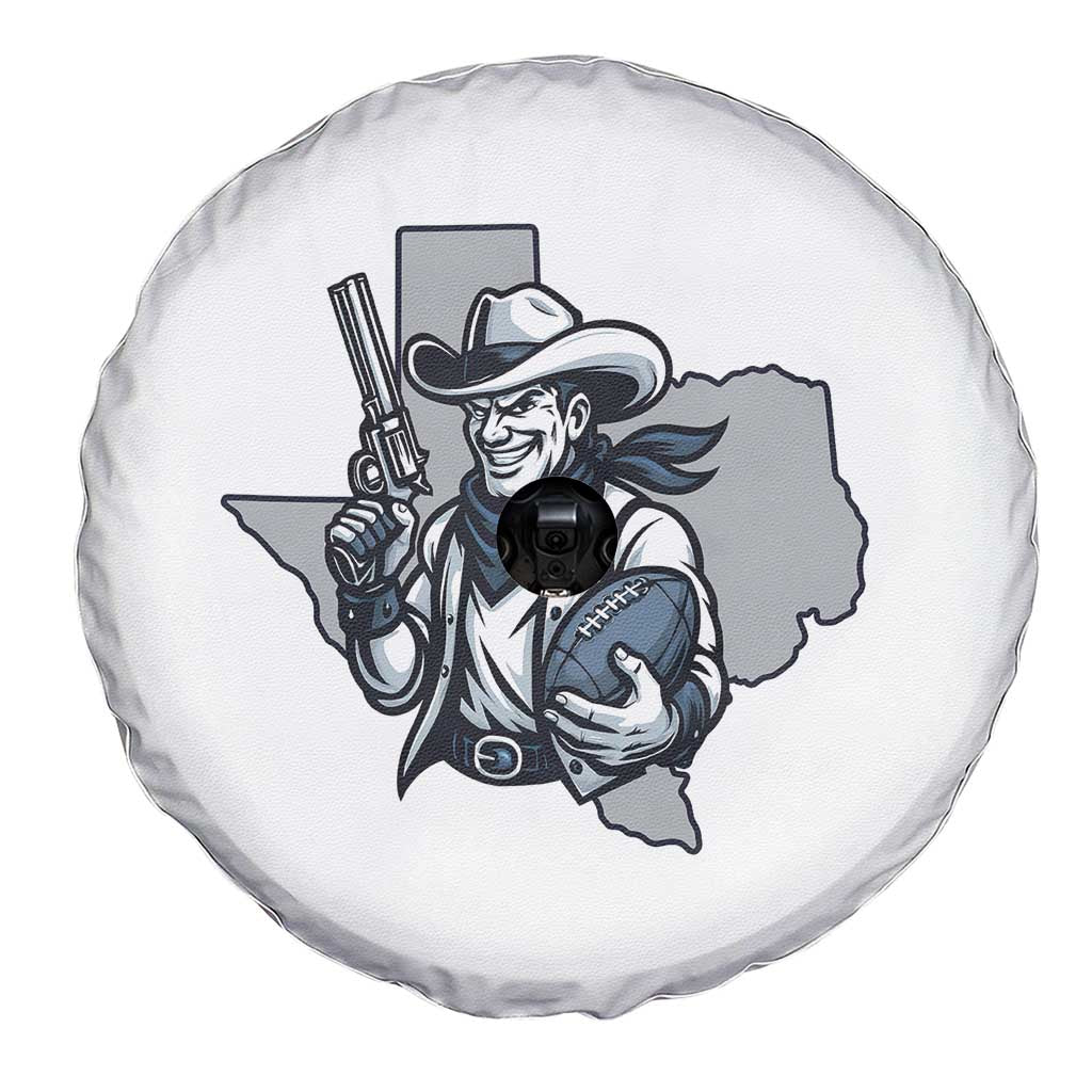 Funny Texas Cowboy Spare Tire Cover Football Lover Gift - Wonder Print Shop
