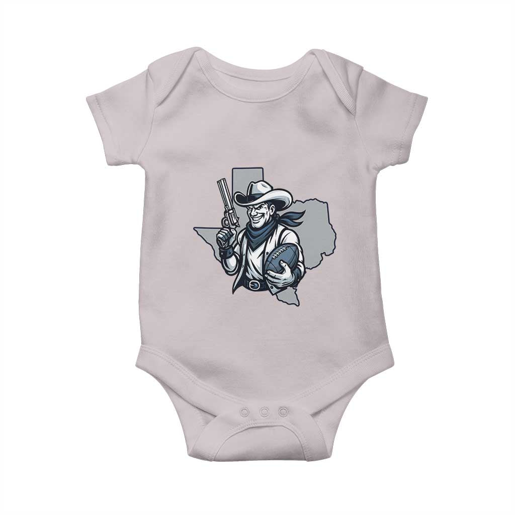 Funny Texas Cowboy Baby Onesie Football Lover Gift - Wonder Print Shop