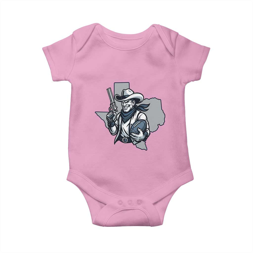 Funny Texas Cowboy Baby Onesie Football Lover Gift - Wonder Print Shop