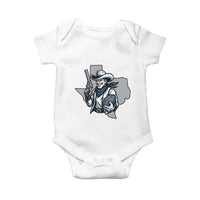 Funny Texas Cowboy Baby Onesie Football Lover Gift - Wonder Print Shop