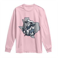 Funny Texas Cowboy Long Sleeve Shirt Football Lover Gift - Wonder Print Shop
