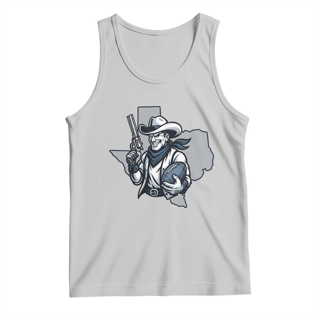 Funny Texas Cowboy Tank Top Football Lover Gift - Wonder Print Shop