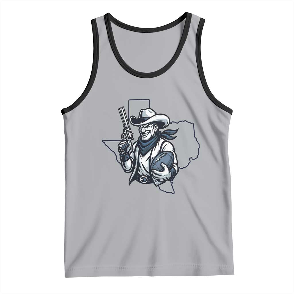 Funny Texas Cowboy Tank Top Football Lover Gift - Wonder Print Shop