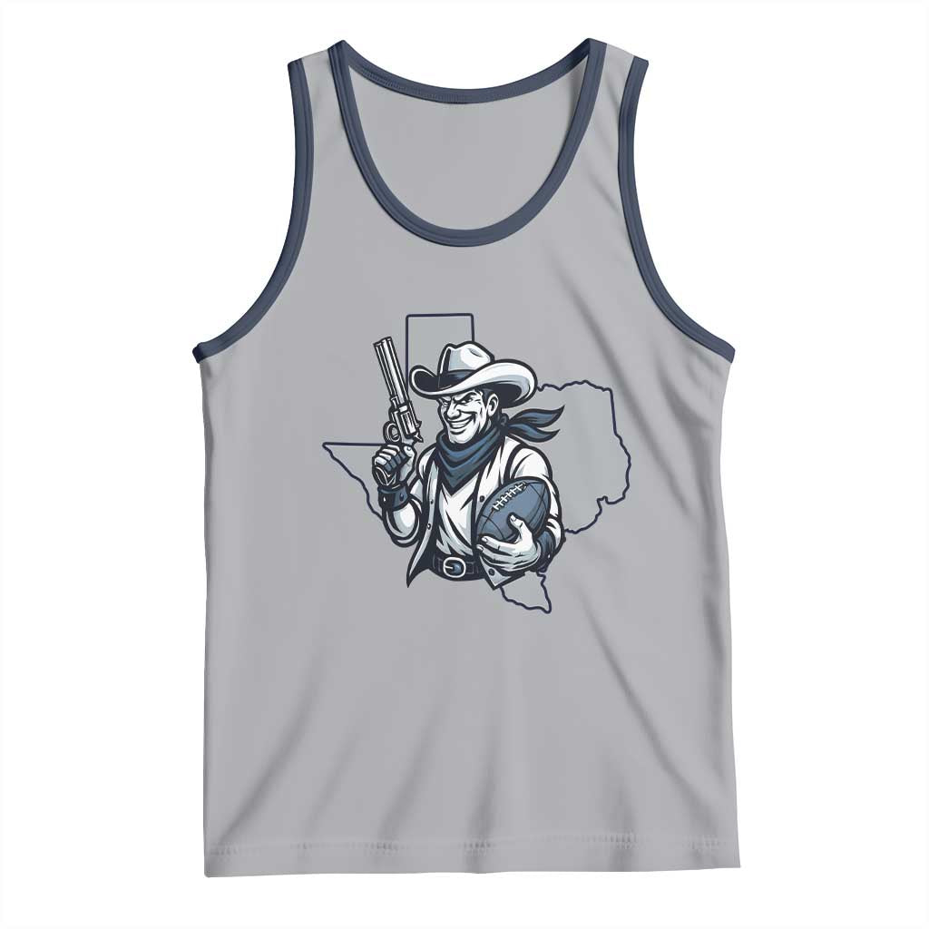 Funny Texas Cowboy Tank Top Football Lover Gift - Wonder Print Shop