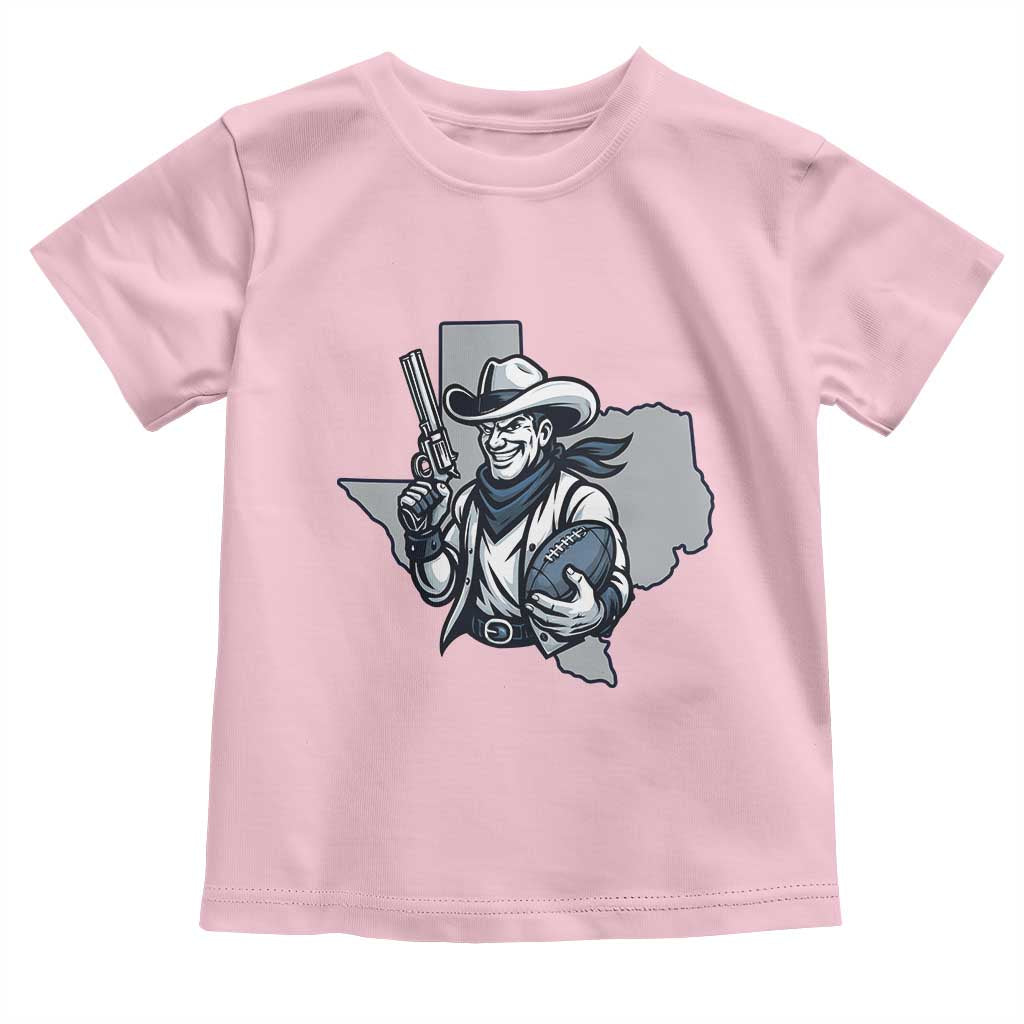 Funny Texas Cowboy Toddler T Shirt Football Lover Gift - Wonder Print Shop