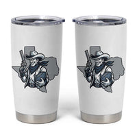 Funny Texas Cowboy Tumbler Cup Football Lover Gift - Wonder Print Shop