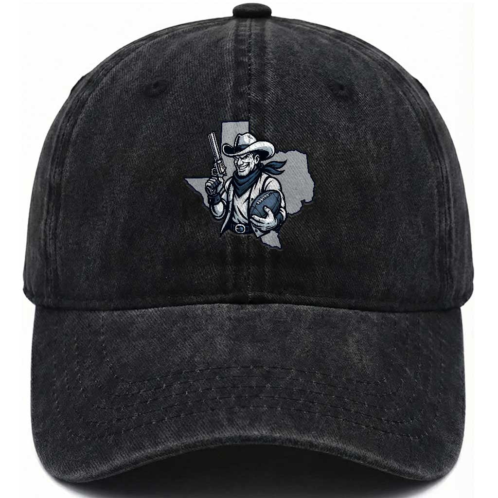 Funny TXF Football Lover Gift Washed Cotton Baseball Cap