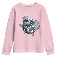 Funny Texas Cowboy Youth Sweatshirt Football Lover Gift - Wonder Print Shop