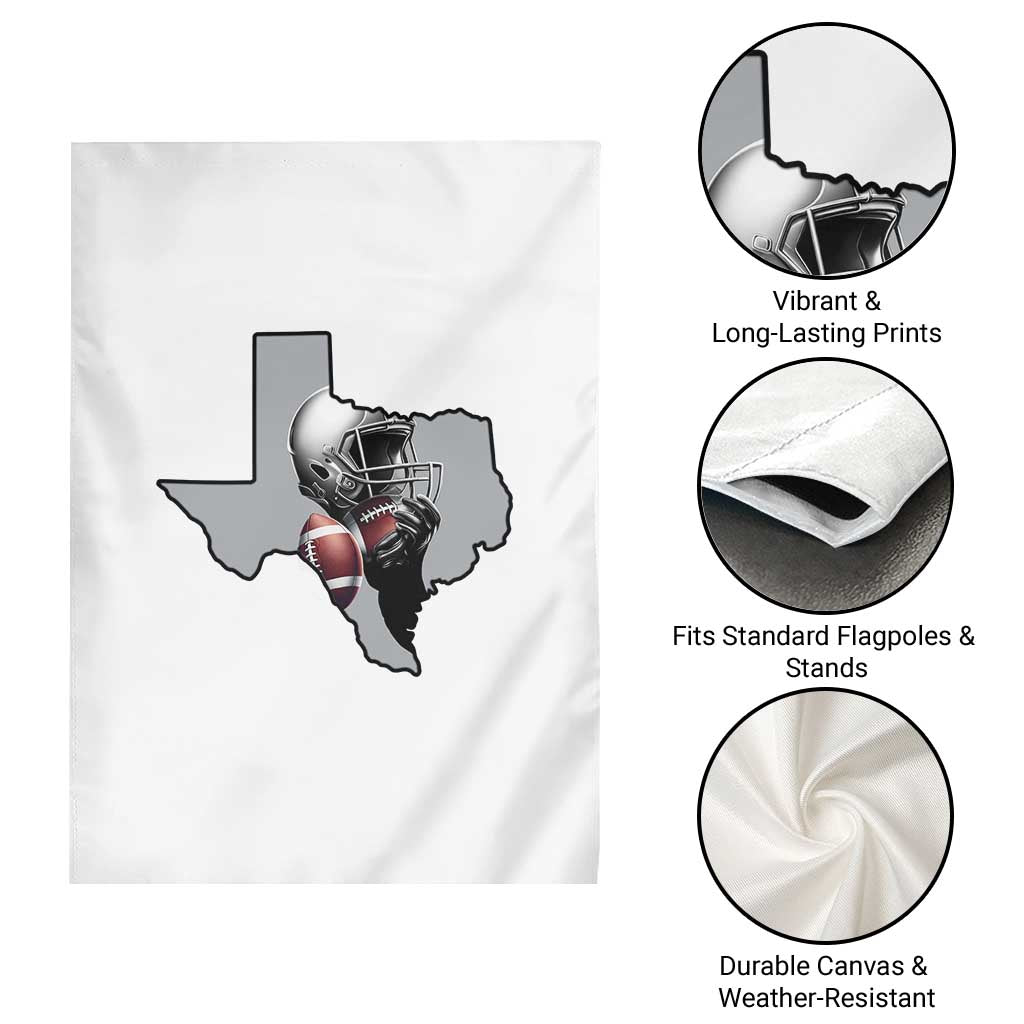 Texas Football Life Garden Flag Western Sports Fan Gift - Wonder Print Shop