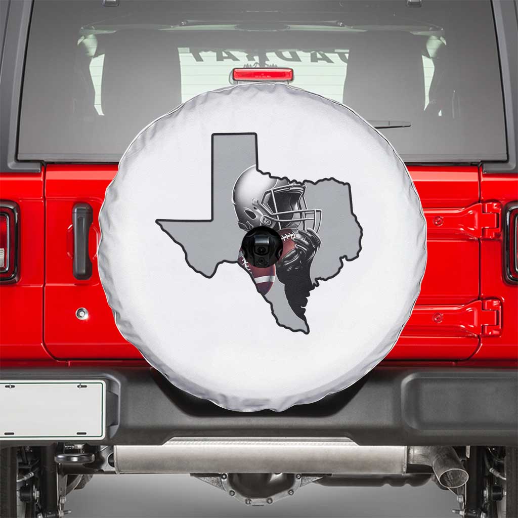 Texas Football Life Spare Tire Cover Western Sports Fan Gift - Wonder Print Shop