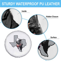 Texas Football Life Spare Tire Cover Western Sports Fan Gift - Wonder Print Shop