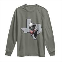 Texas Football Life Long Sleeve Shirt Western Sports Fan Gift - Wonder Print Shop