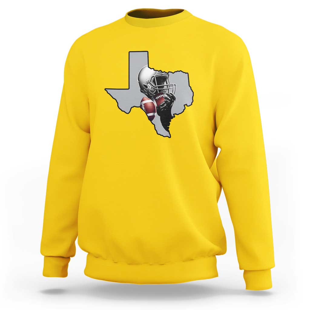 Texas Football Life Sweatshirt Western Sports Fan Gift - Wonder Print Shop