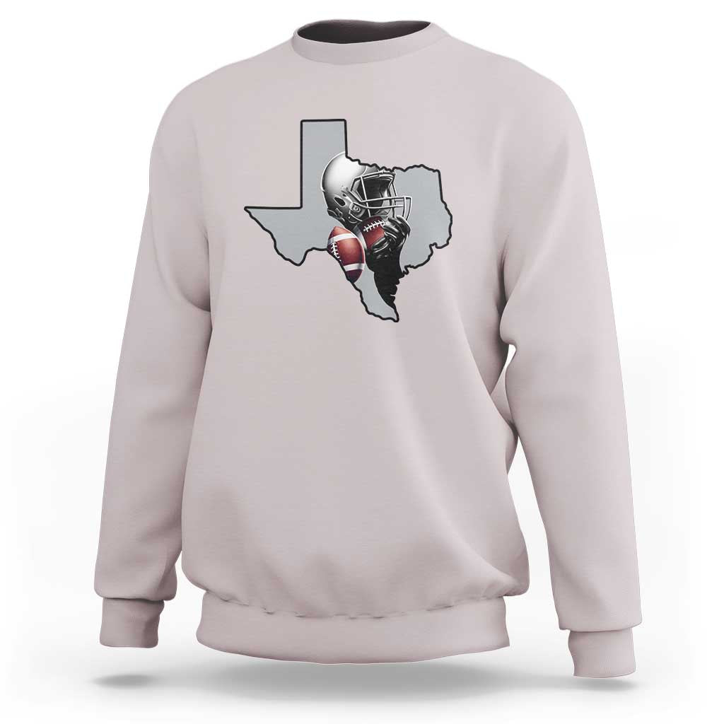 Texas Football Life Sweatshirt Western Sports Fan Gift - Wonder Print Shop