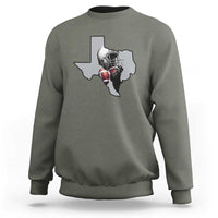 Texas Football Life Sweatshirt Western Sports Fan Gift - Wonder Print Shop