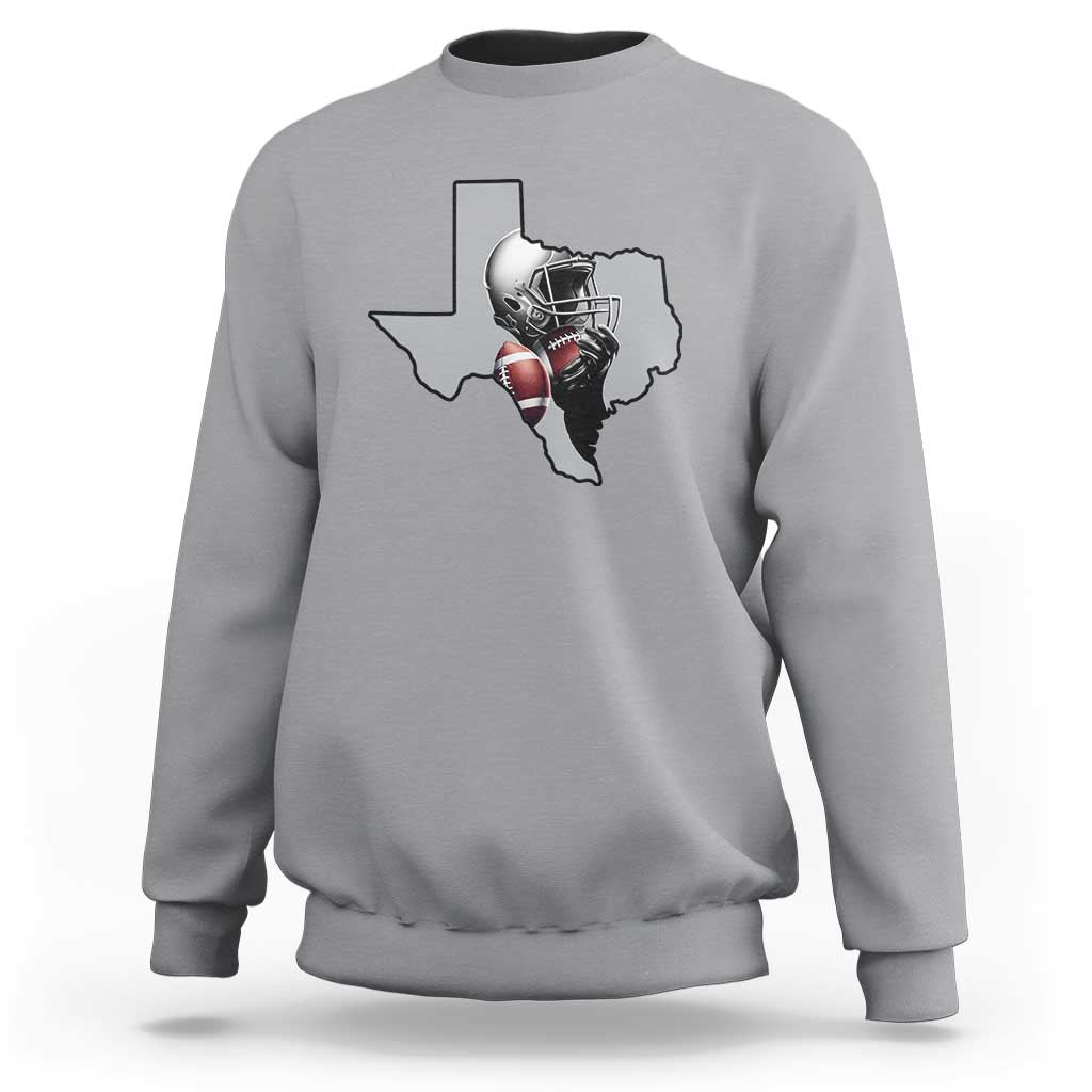 Texas Football Life Sweatshirt Western Sports Fan Gift - Wonder Print Shop