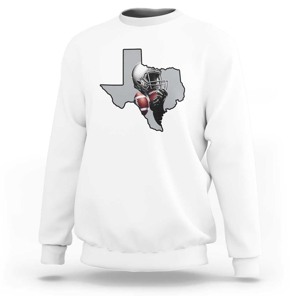 Texas Football Life Sweatshirt Western Sports Fan Gift - Wonder Print Shop