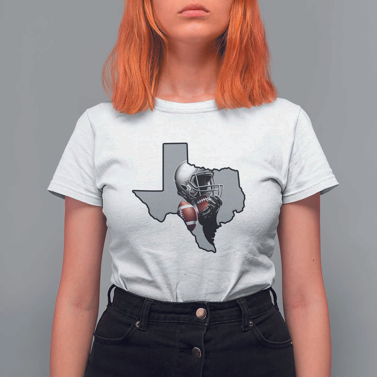 Texas Football Life T Shirt For Women Western Sports Fan Gift - Wonder Print Shop