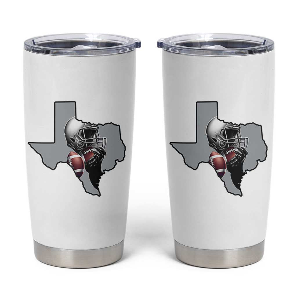 Texas Football Life Tumbler Cup Western Sports Fan Gift - Wonder Print Shop