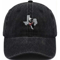 TXF Life Western Sports Fan Gift Washed Cotton Baseball Cap