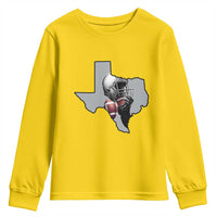 Texas Football Life Youth Sweatshirt Western Sports Fan Gift - Wonder Print Shop