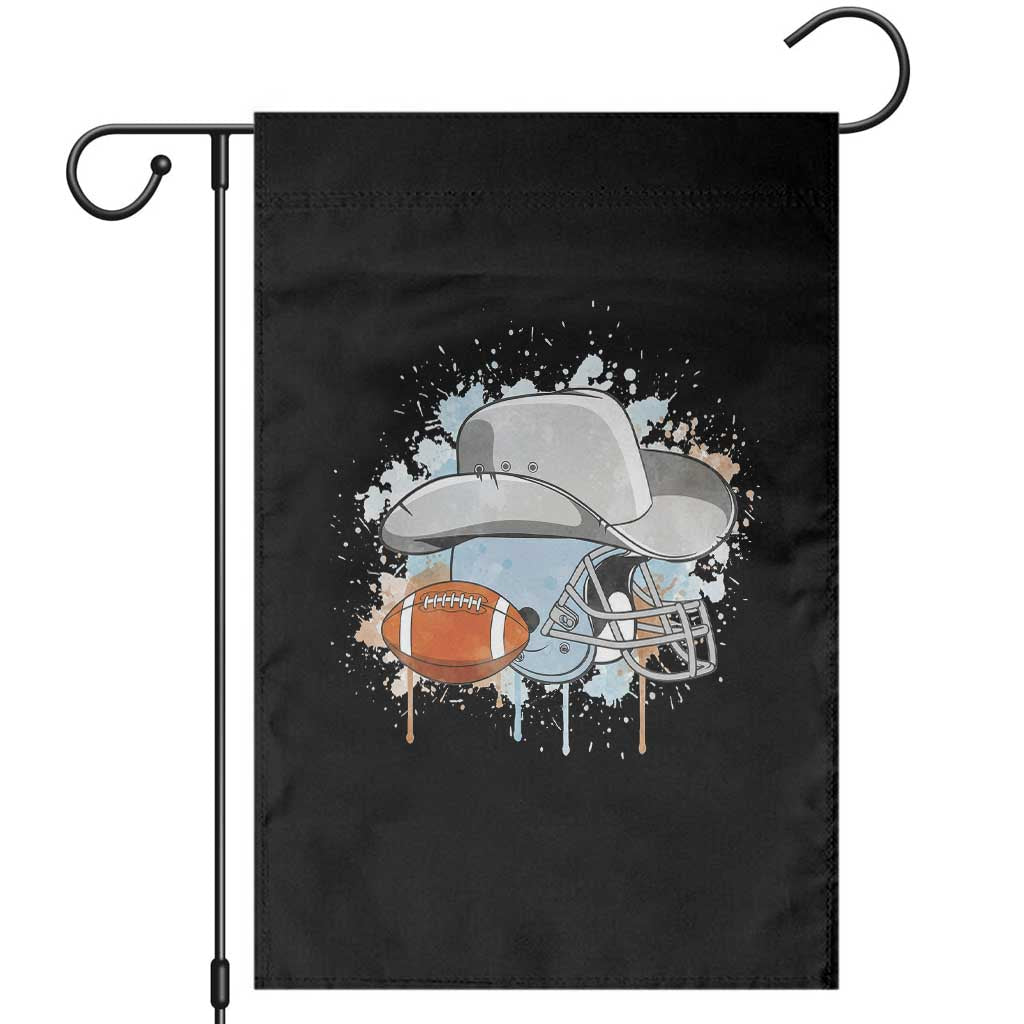 Cowboy Football Helmet Garden Flag Game Day Spirit Gift - Wonder Print Shop