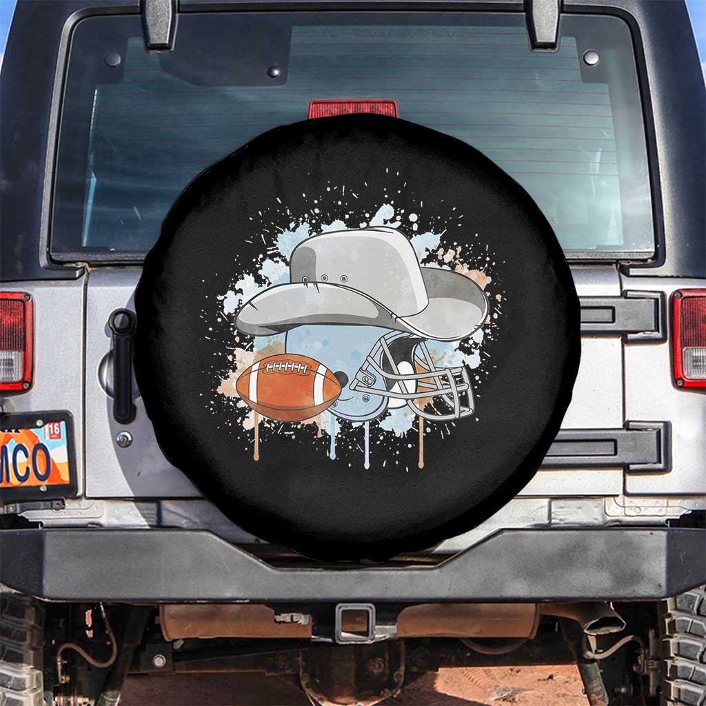 Cowboy Football Helmet Spare Tire Cover Game Day Spirit Gift - Wonder Print Shop