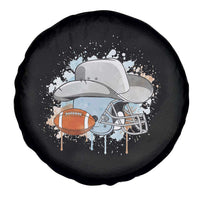 Cowboy Football Helmet Spare Tire Cover Game Day Spirit Gift - Wonder Print Shop