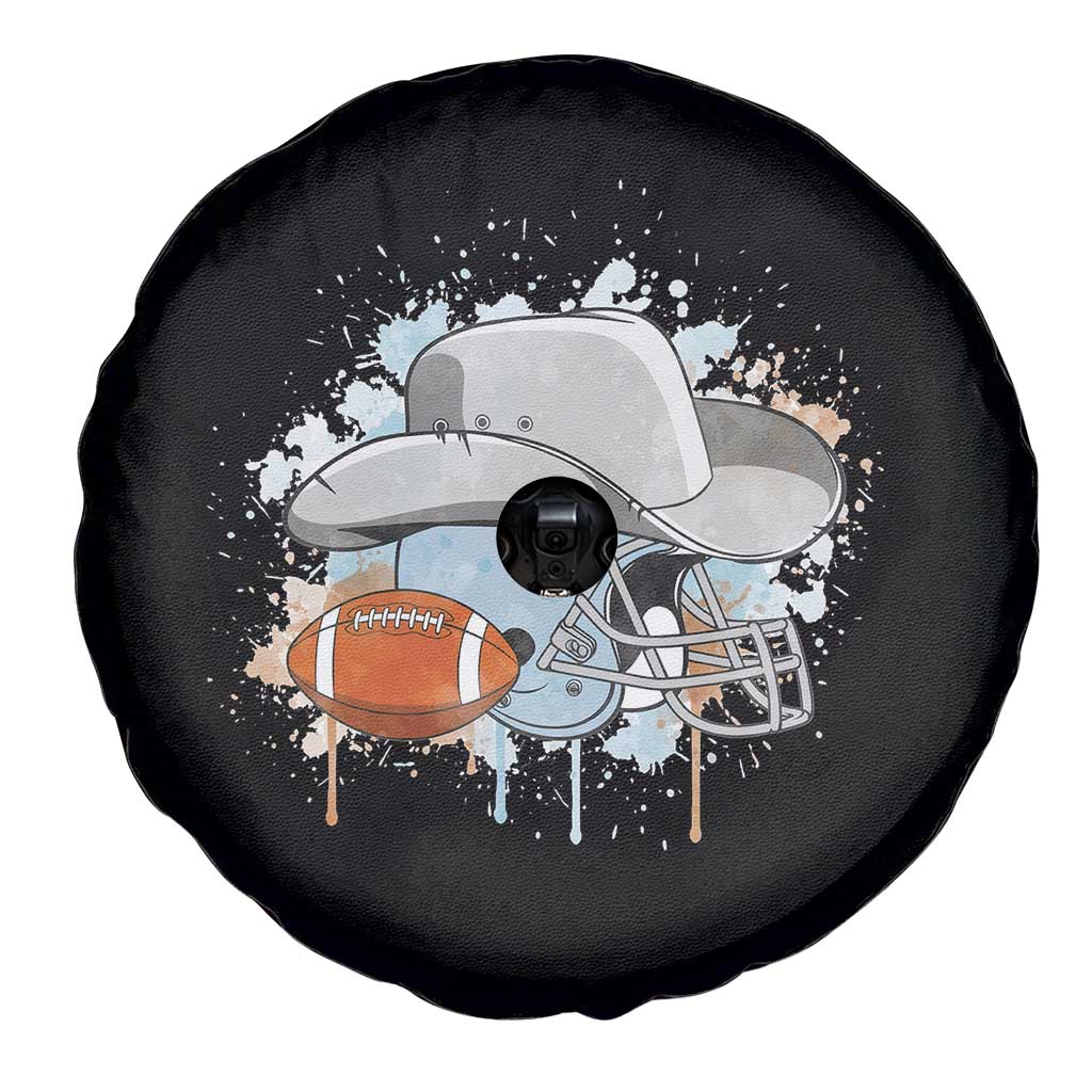 Cowboy Football Helmet Spare Tire Cover Game Day Spirit Gift - Wonder Print Shop