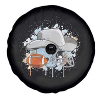 Cowboy Football Helmet Spare Tire Cover Game Day Spirit Gift - Wonder Print Shop