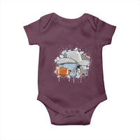 Cowboy Football Helmet Baby Onesie Game Day Spirit Gift - Wonder Print Shop
