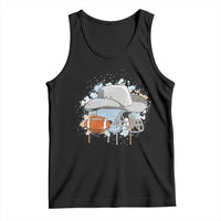 Cowboy Football Helmet Tank Top Game Day Spirit Gift - Wonder Print Shop