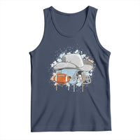 Cowboy Football Helmet Tank Top Game Day Spirit Gift - Wonder Print Shop