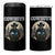 Skeleton Cowboy Football Player 4 in 1 Can Cooler Tumbler Western Fan Gift - Wonder Print Shop