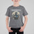 Skeleton Cowboy Football Player T Shirt For Kid Western Fan Gift - Wonder Print Shop