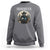 Skeleton Cowboy Football Player Sweatshirt Western Fan Gift - Wonder Print Shop
