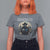 Skeleton Cowboy Football Player T Shirt For Women Western Fan Gift - Wonder Print Shop