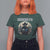 Skeleton Cowboy Football Player T Shirt For Women Western Fan Gift - Wonder Print Shop