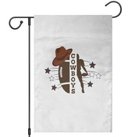 Cowboy Football Pride Garden Flag Western Style Gift - Wonder Print Shop
