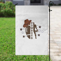 Cowboy Football Pride Garden Flag Western Style Gift - Wonder Print Shop