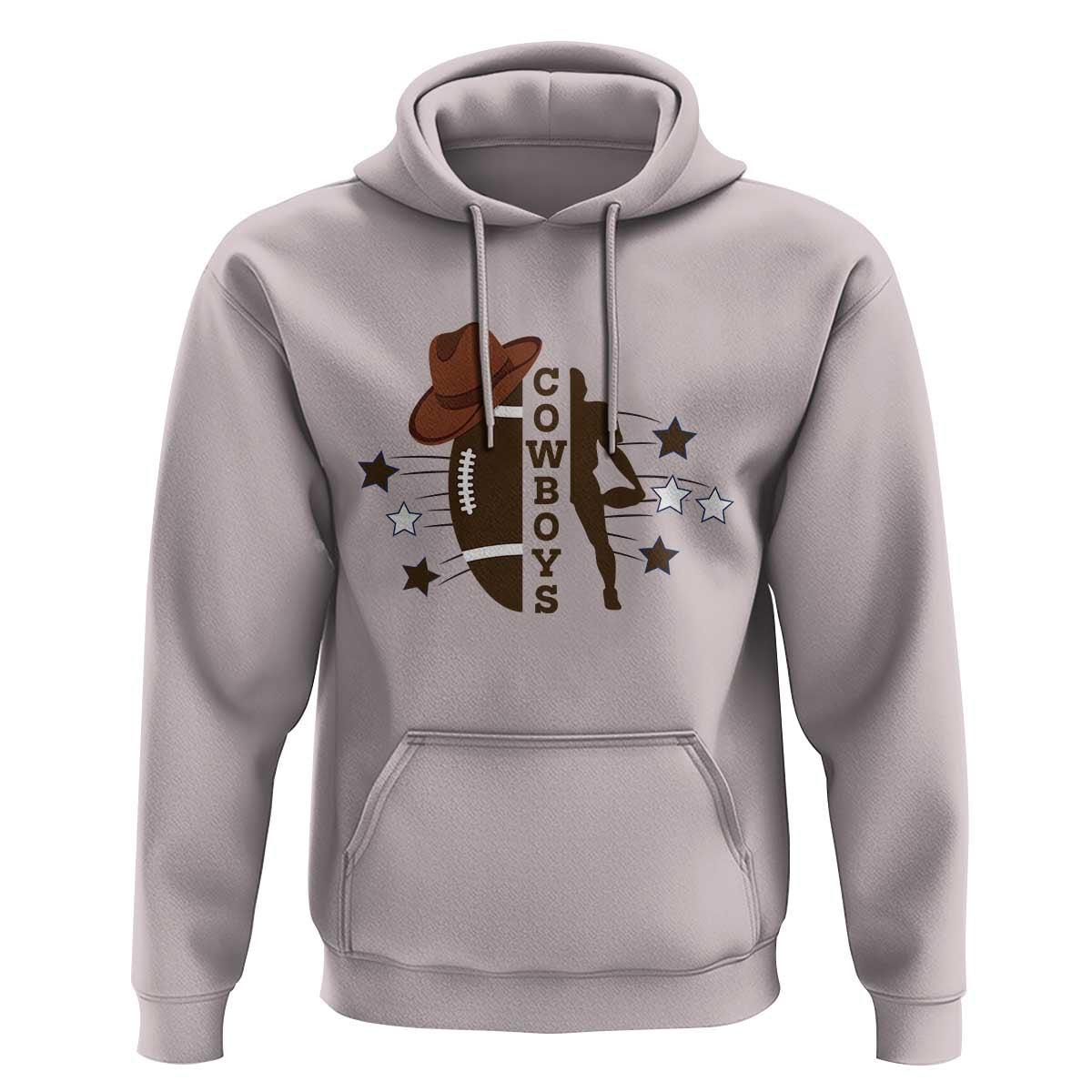 Cowboy Football Pride Hoodie Western Style Gift - Wonder Print Shop