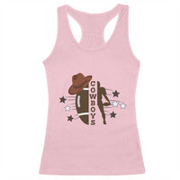 Cowboy Football Pride Racerback Tank Top Western Style Gift - Wonder Print Shop