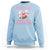 This Girl Loves Her Cowboys Sweatshirt Pink Bow Football Fan Gift - Wonder Print Shop