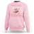 This Girl Loves Her Cowboys Sweatshirt Pink Bow Football Fan Gift - Wonder Print Shop