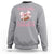 This Girl Loves Her Cowboys Sweatshirt Pink Bow Football Fan Gift - Wonder Print Shop