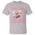 This Girl Loves Her Cowboys T Shirt Pink Bow Football Fan Gift - Wonder Print Shop