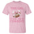 This Girl Loves Her Cowboys T Shirt Pink Bow Football Fan Gift - Wonder Print Shop
