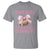 This Girl Loves Her Cowboys T Shirt Pink Bow Football Fan Gift - Wonder Print Shop