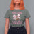 This Girl Loves Her Cowboys T Shirt For Women Pink Bow Football Fan Gift - Wonder Print Shop